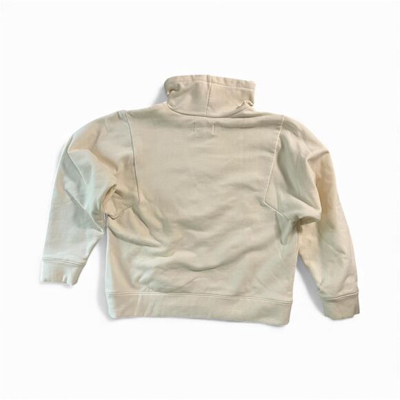 Mwl-by-madewell Women's Cream and White Hoodie size XS in Ivory - Picture 7 of 7